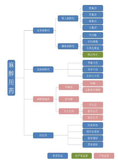 麻醉方法及其分类